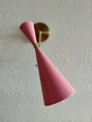 Bubblegum Pink Sconce