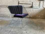 Chromed Wire Steel Chair attributed to Verner Panton for Fritz Hansen