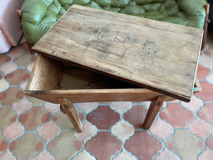 English Antique Dough Bowl