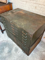 Vintage Flat File Cabinets