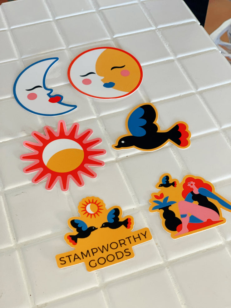 Stampworthy Sticker Pack (FREE SHIPPING)