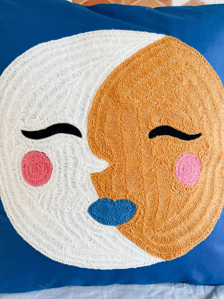 Luna y Sol Pillow (FREE SHIPPING)