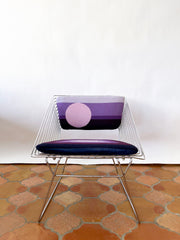 Chromed Wire Steel Chair attributed to Verner Panton for Fritz Hansen