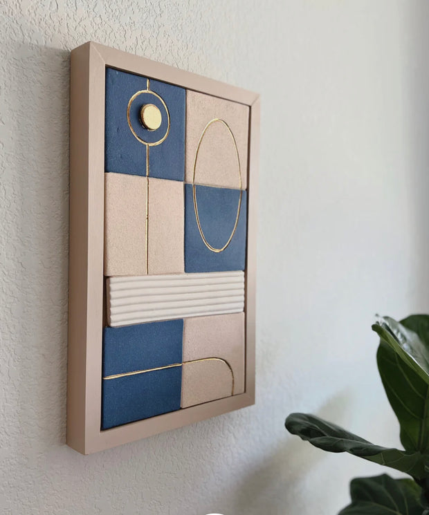 TILED WALL ART NO. 6 by Eliana Bernard